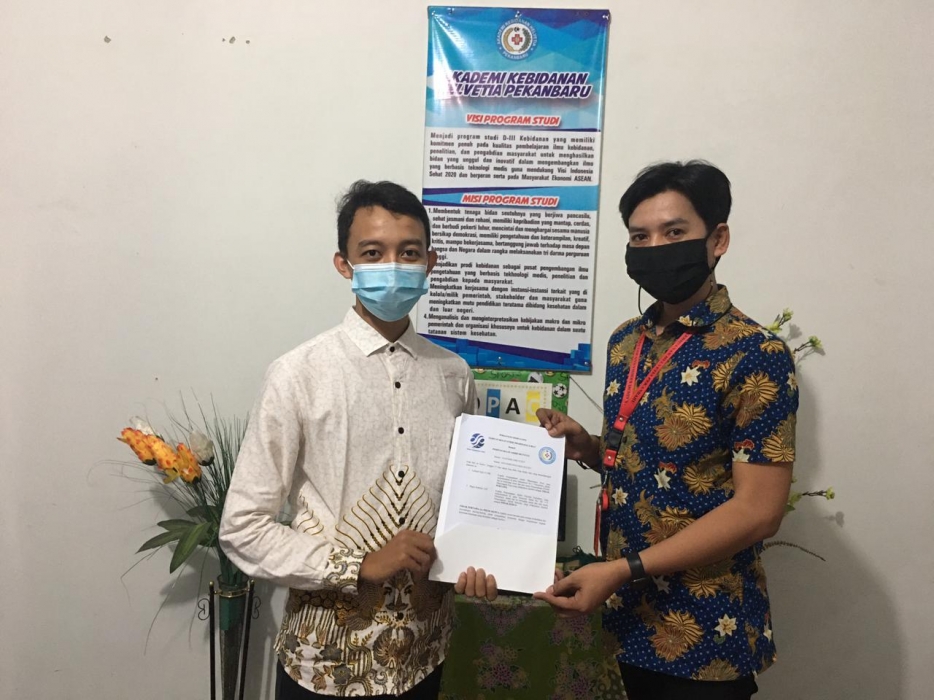 STMIK Dharmapala Riau Tandatangani Kerjasama dengan Akademi Kebidanan (AKBID) Helvitia Pekanbaru