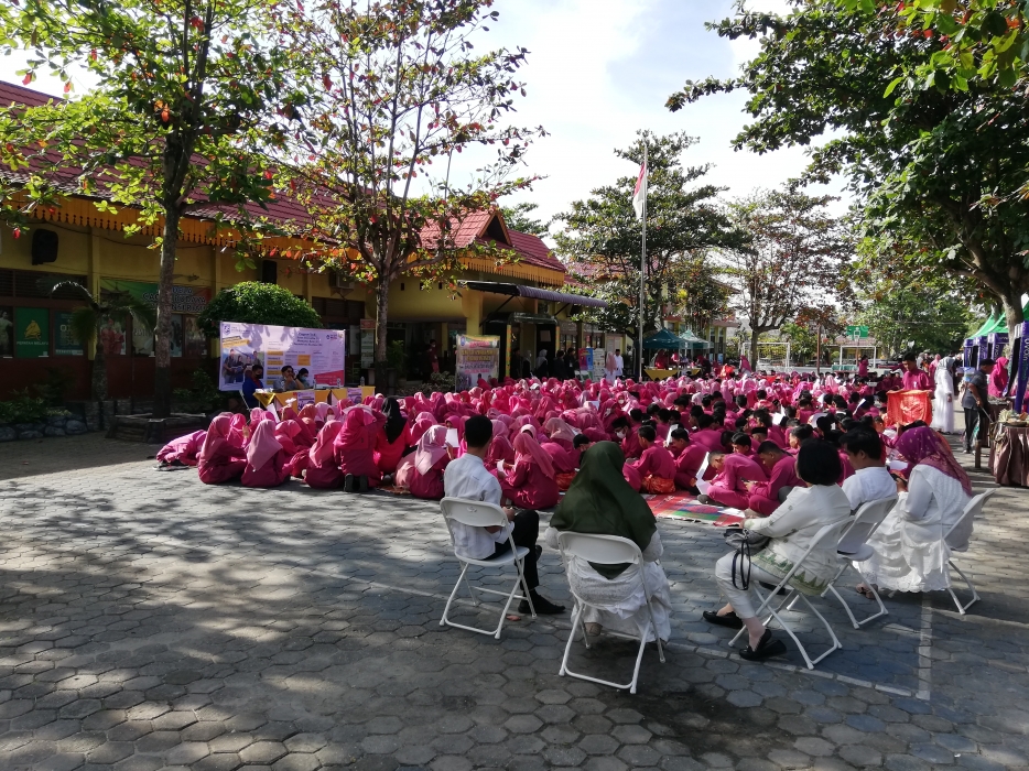 STMIK Dharmapala Riau Mengikuti Education Fair di SMA Negeri 5 Pekanbaru